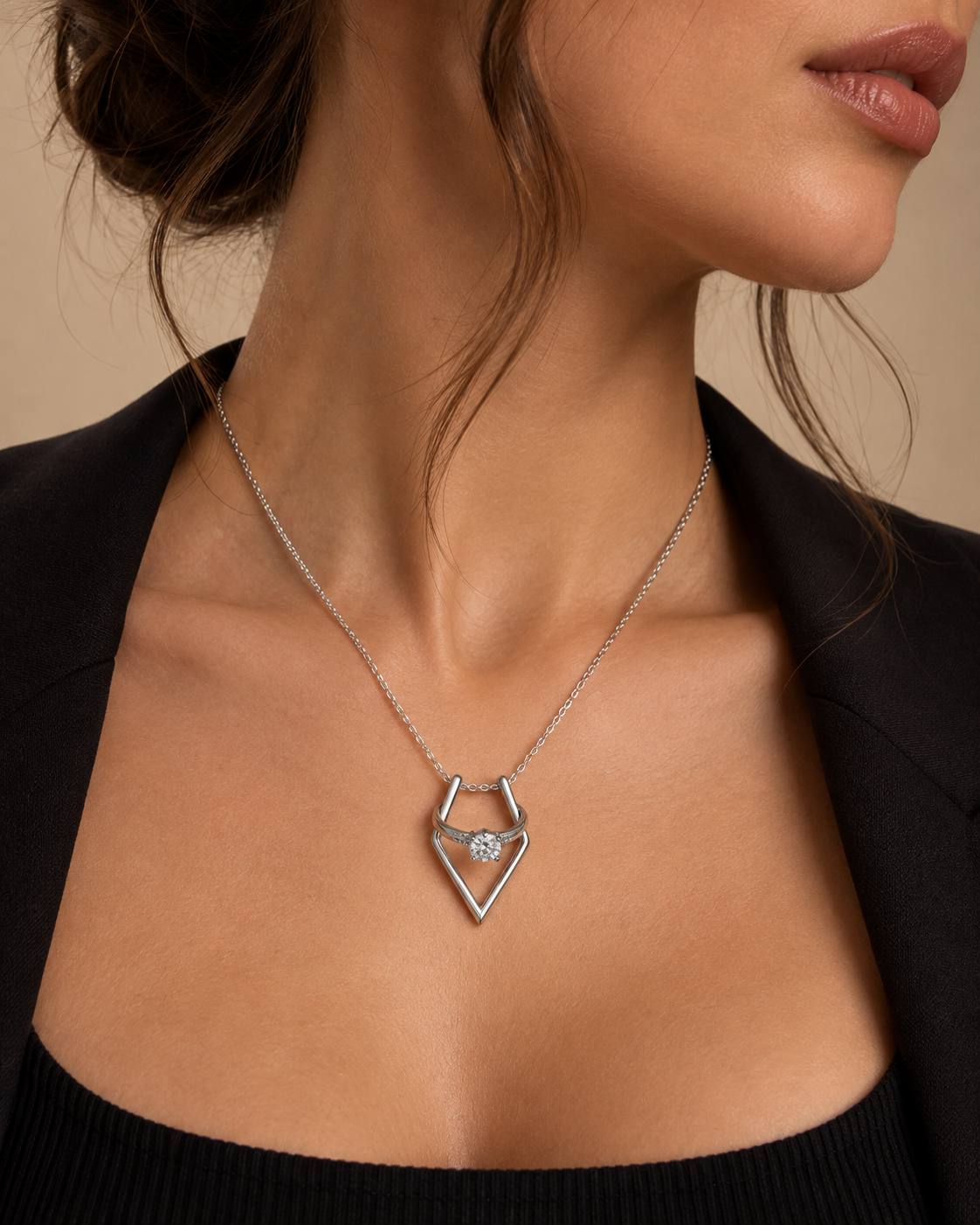AUVELLEN Ring Keeper Necklace